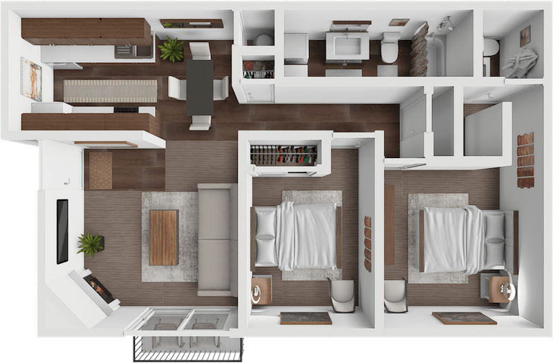 Maple floor plan