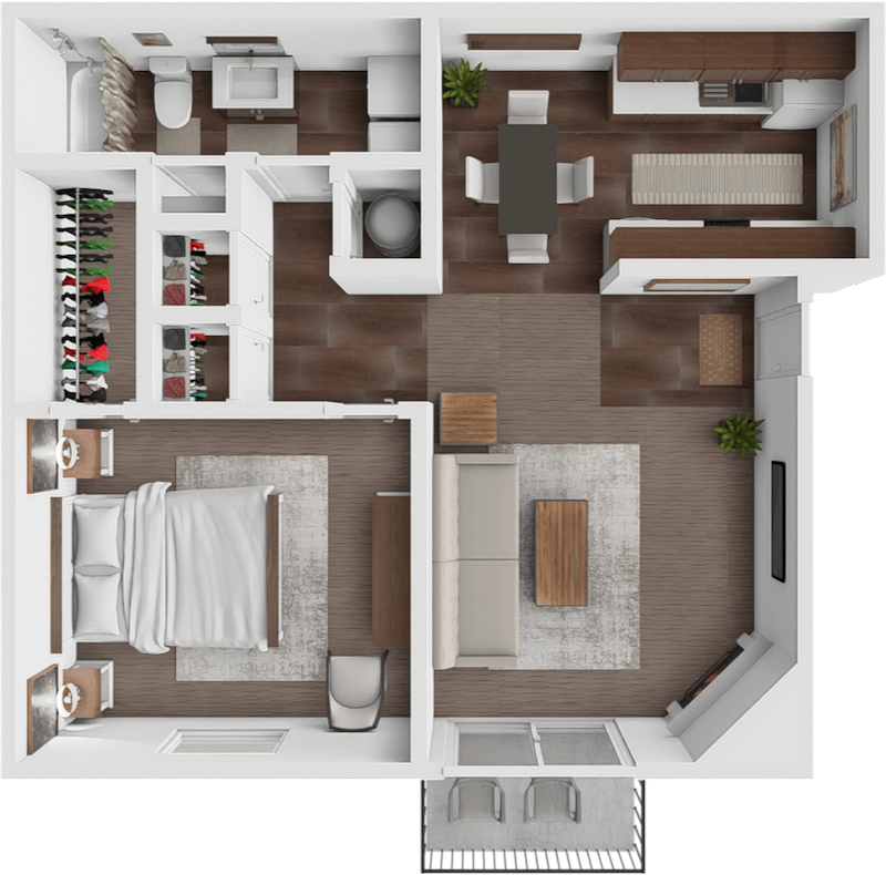 Pine floor plan