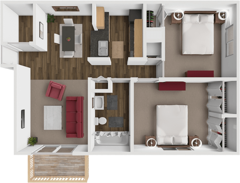 The Beech floor plan