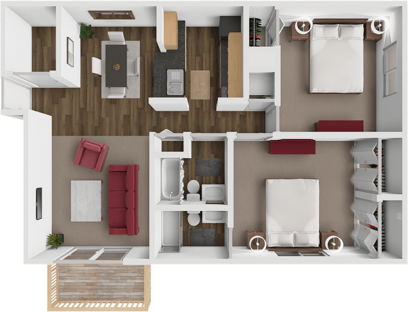 The Pine floor plan