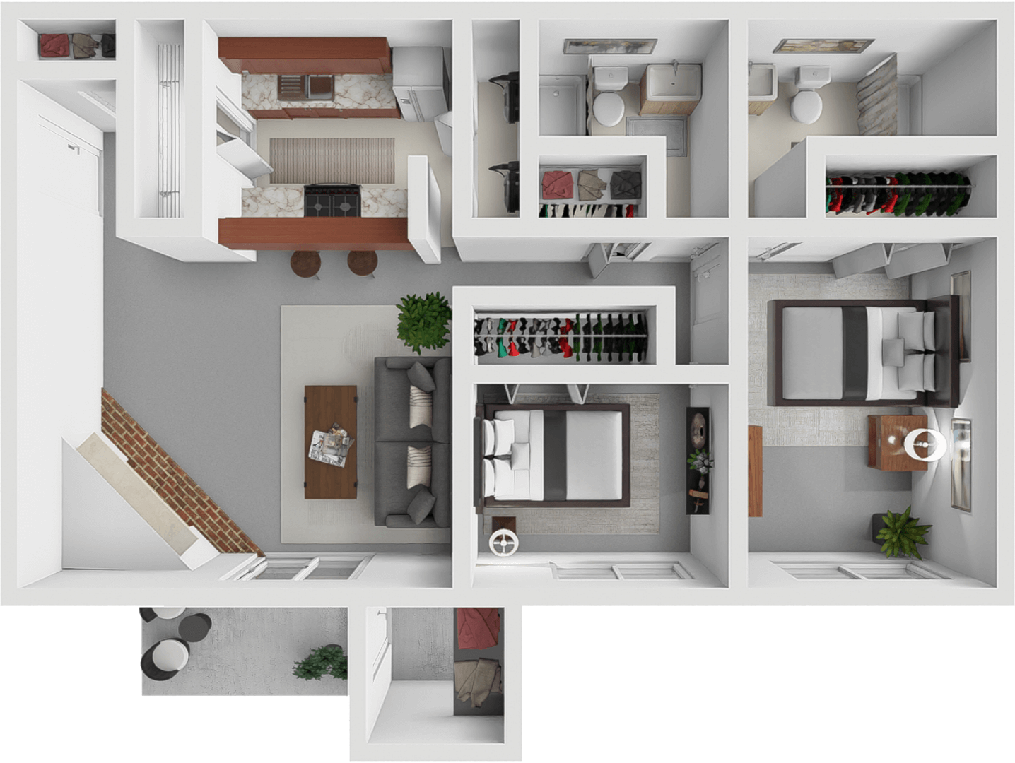 Cascade floor plan