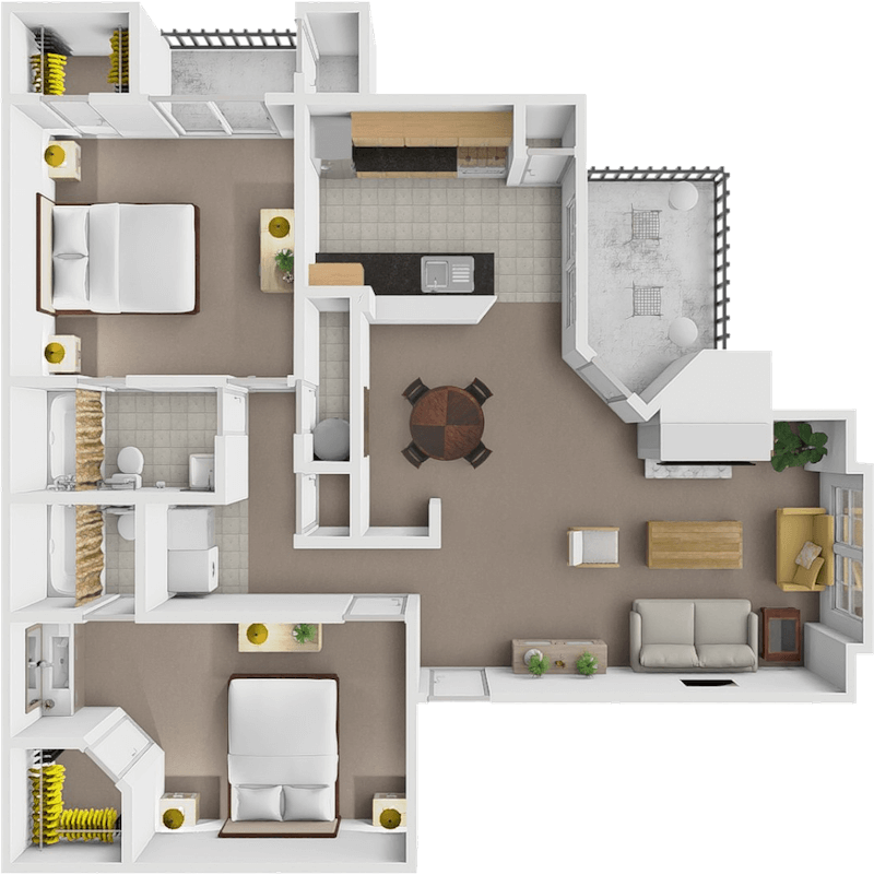T Woods floor plan