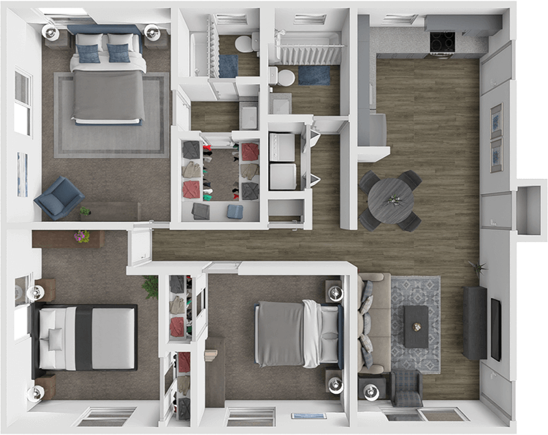 Chicago floor plan