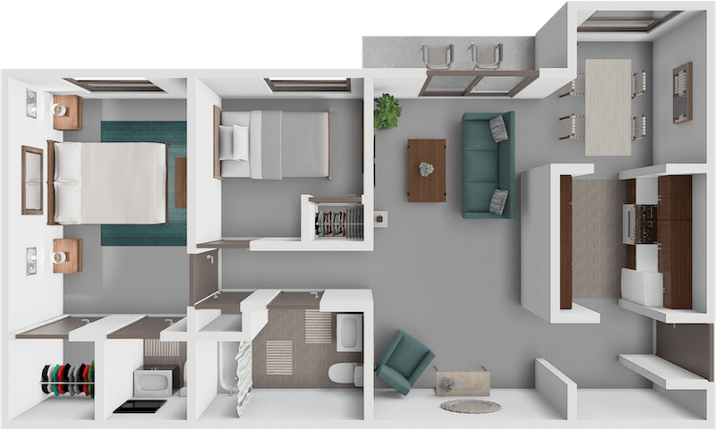 Boardwalk floor plan