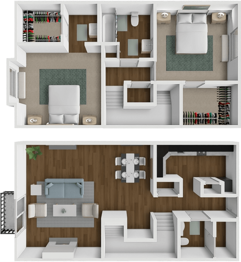 Barcelona floor plan
