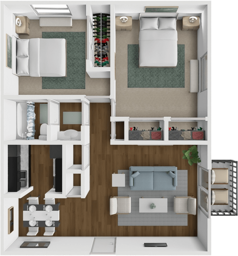 Bordeaux floor plan