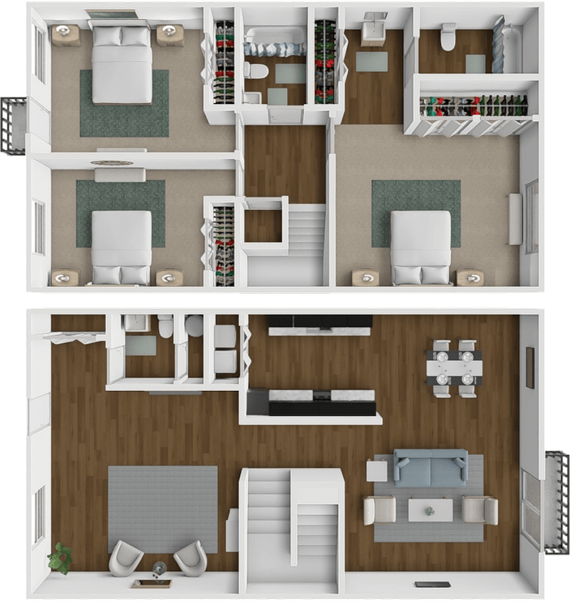 Corsica floor plan