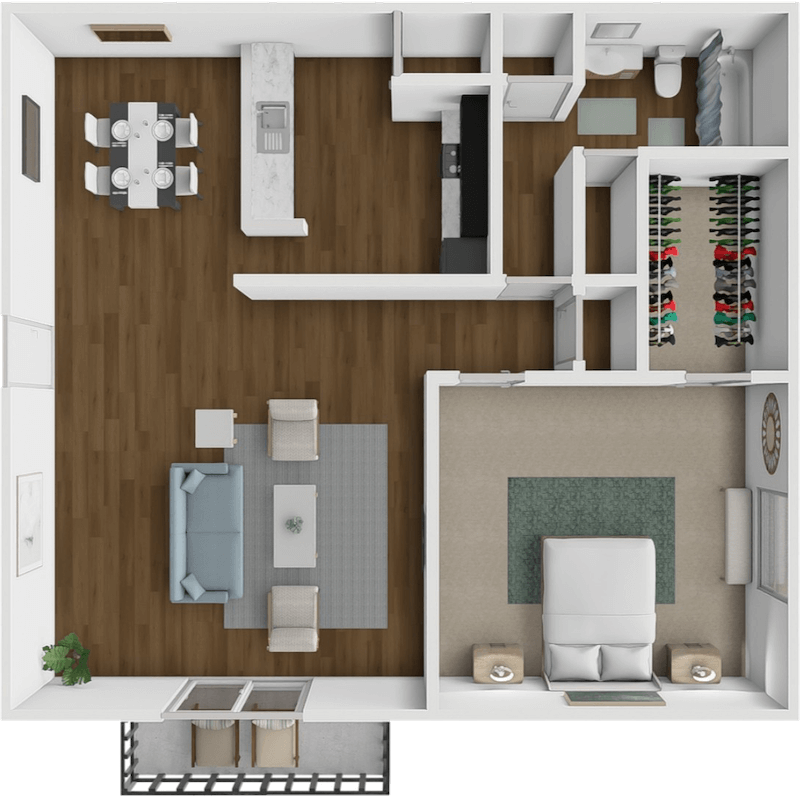 Marseille floor plan