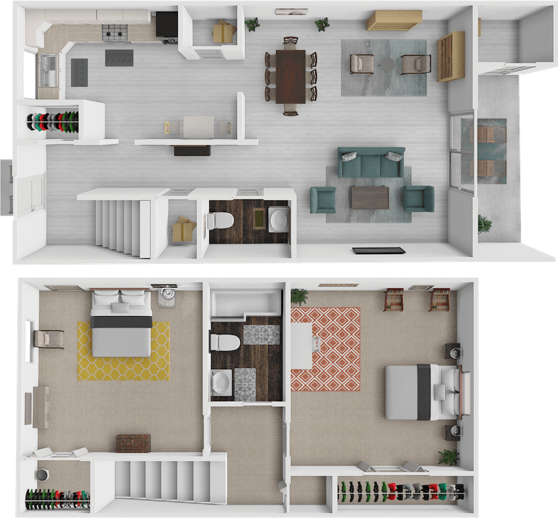 The Magnolia floor plan