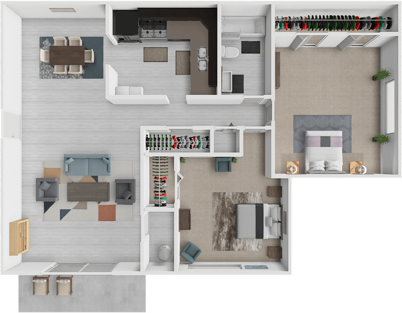 The Maple floor plan