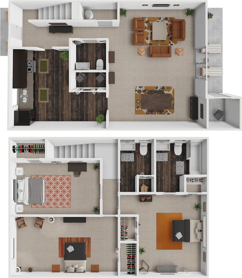 The Plum floor plan