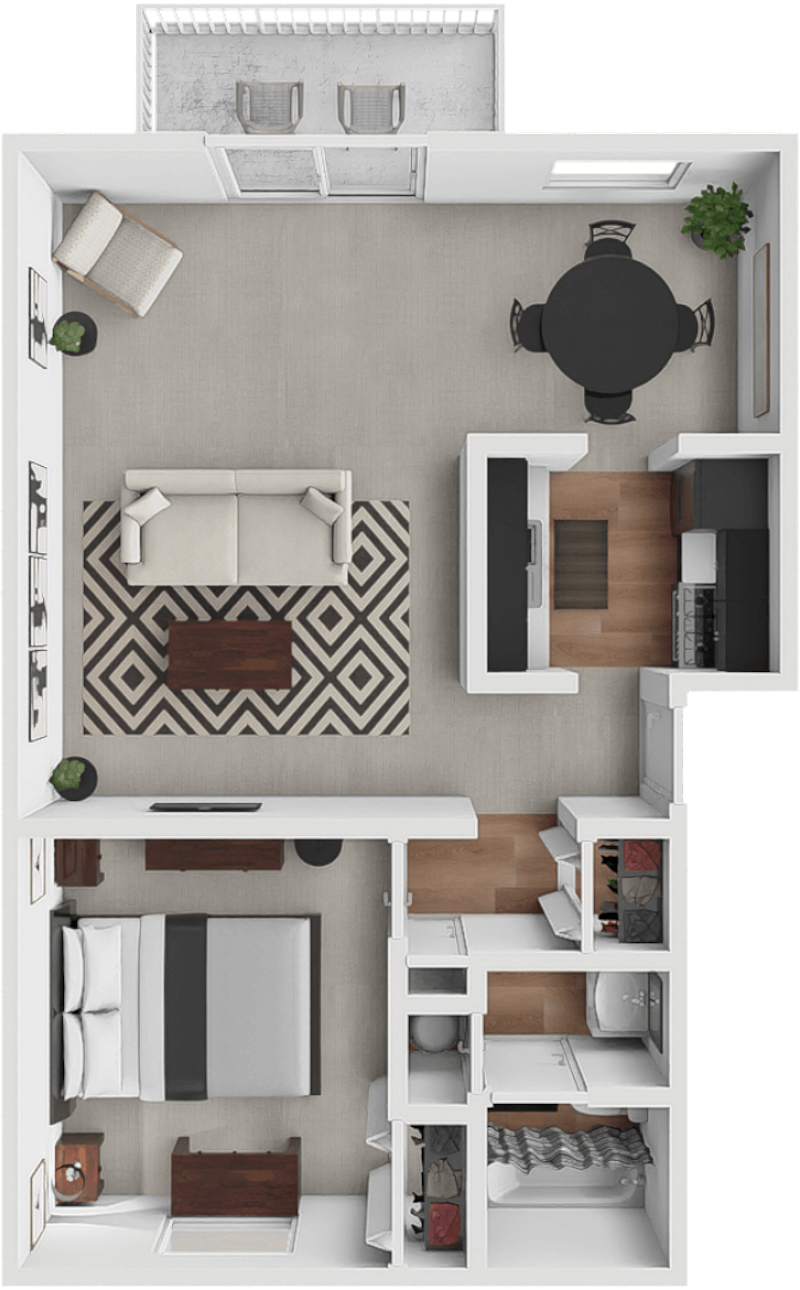 The Aullwood floor plan