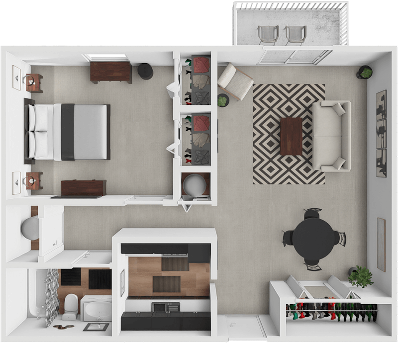 The Belmont floor plan