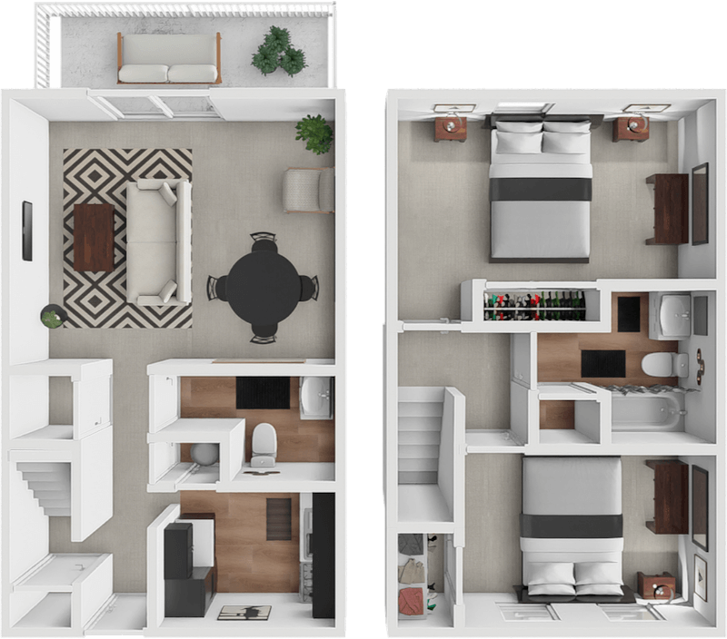 The Buckeye floor plan