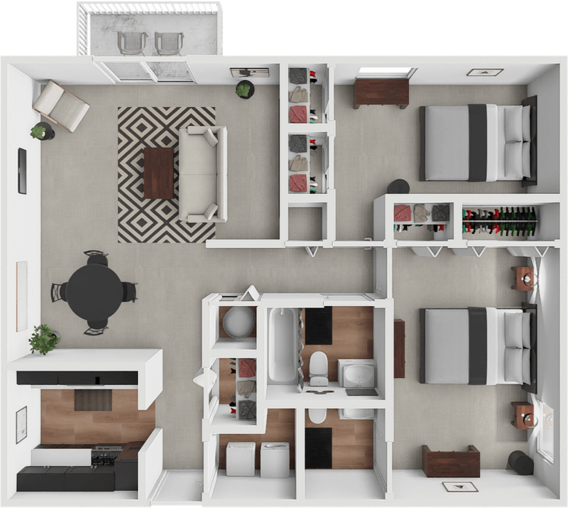 The Catawba floor plan