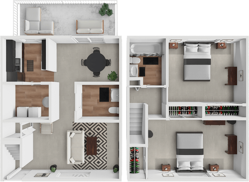 The Maumee floor plan
