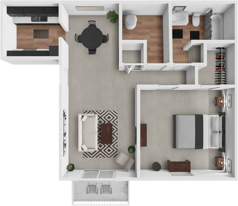 The Riverscape floor plan