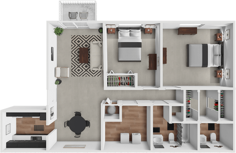 The Shawnee floor plan