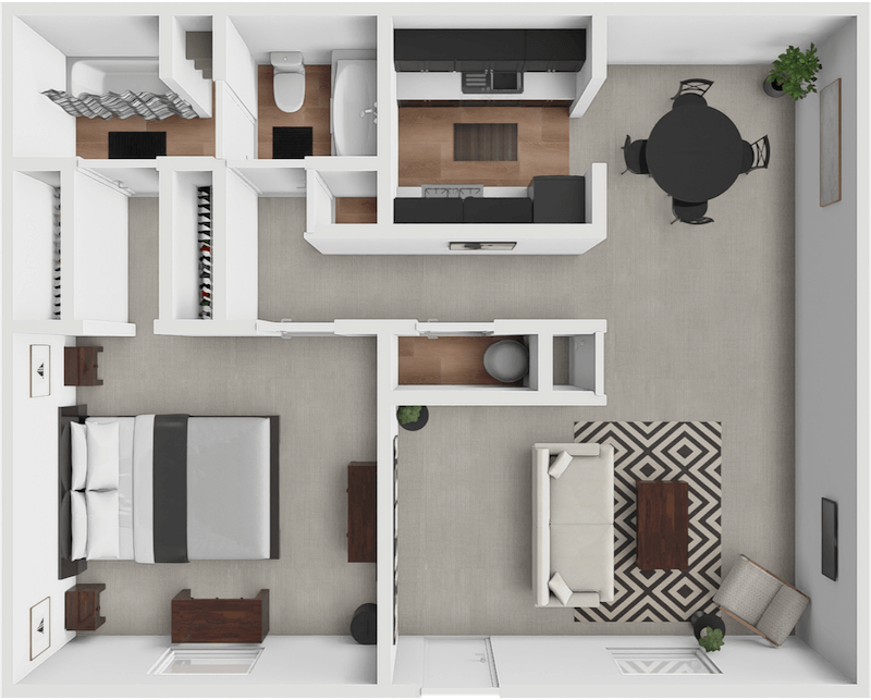 The Woodman floor plan
