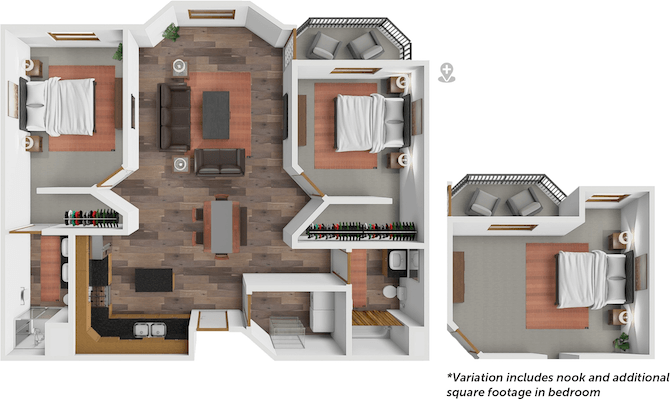 Cottonwood Apartments 3 of 6