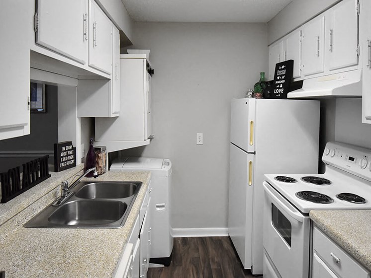 modern-style kitchen with efficient appliances