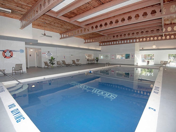 swimming pool at Tiffany Woods Apartments