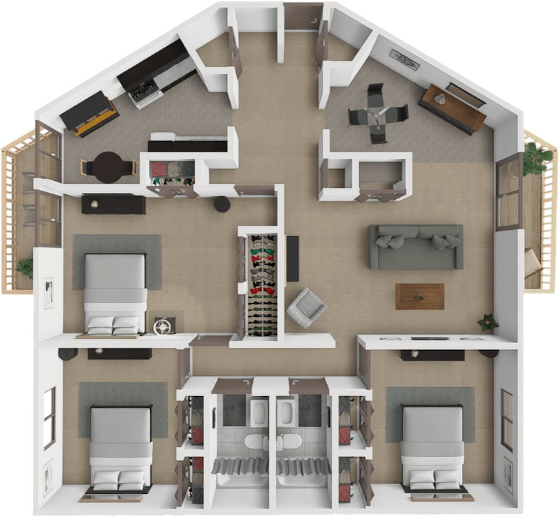 Xanadu floor plan