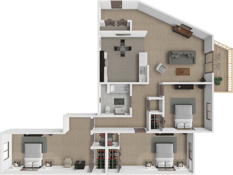 Zion-Bliss floor plan