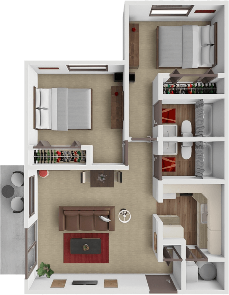 The Bluejay floor plan