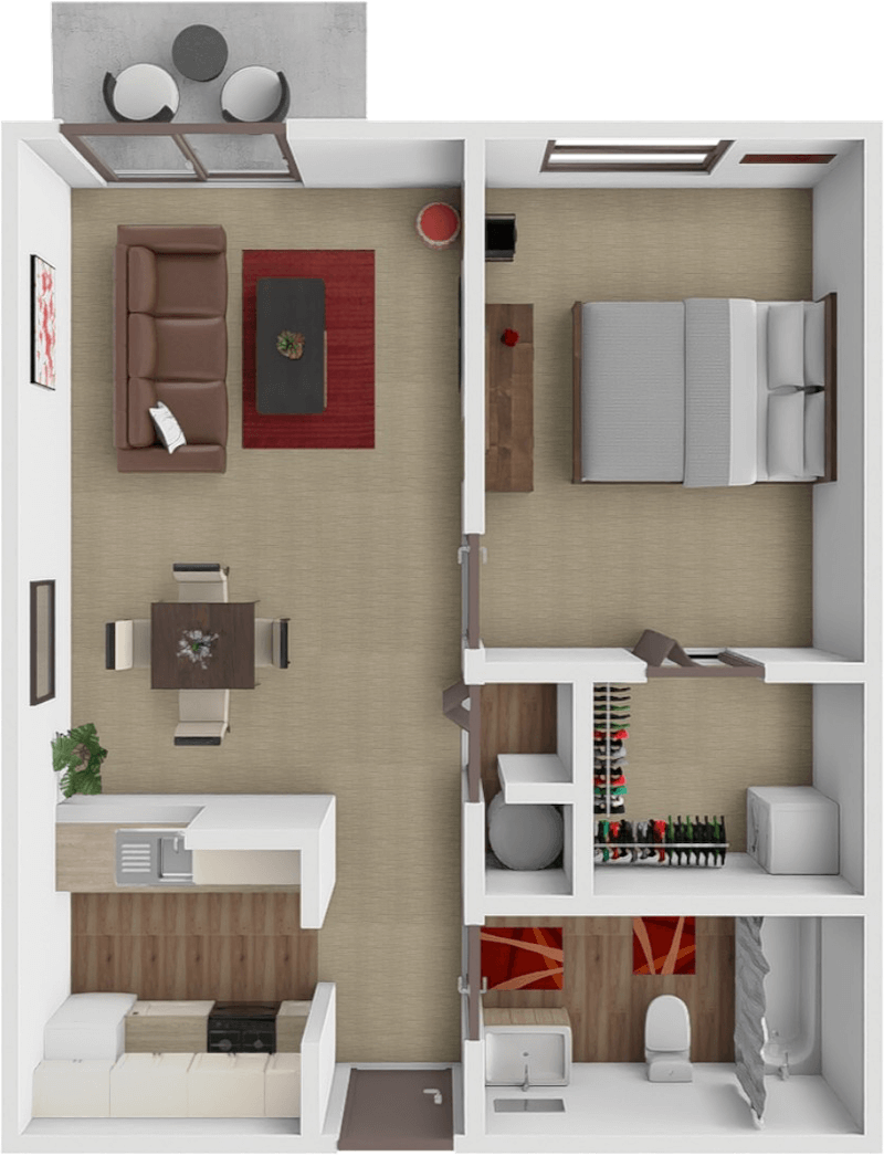 The Seabird floor plan