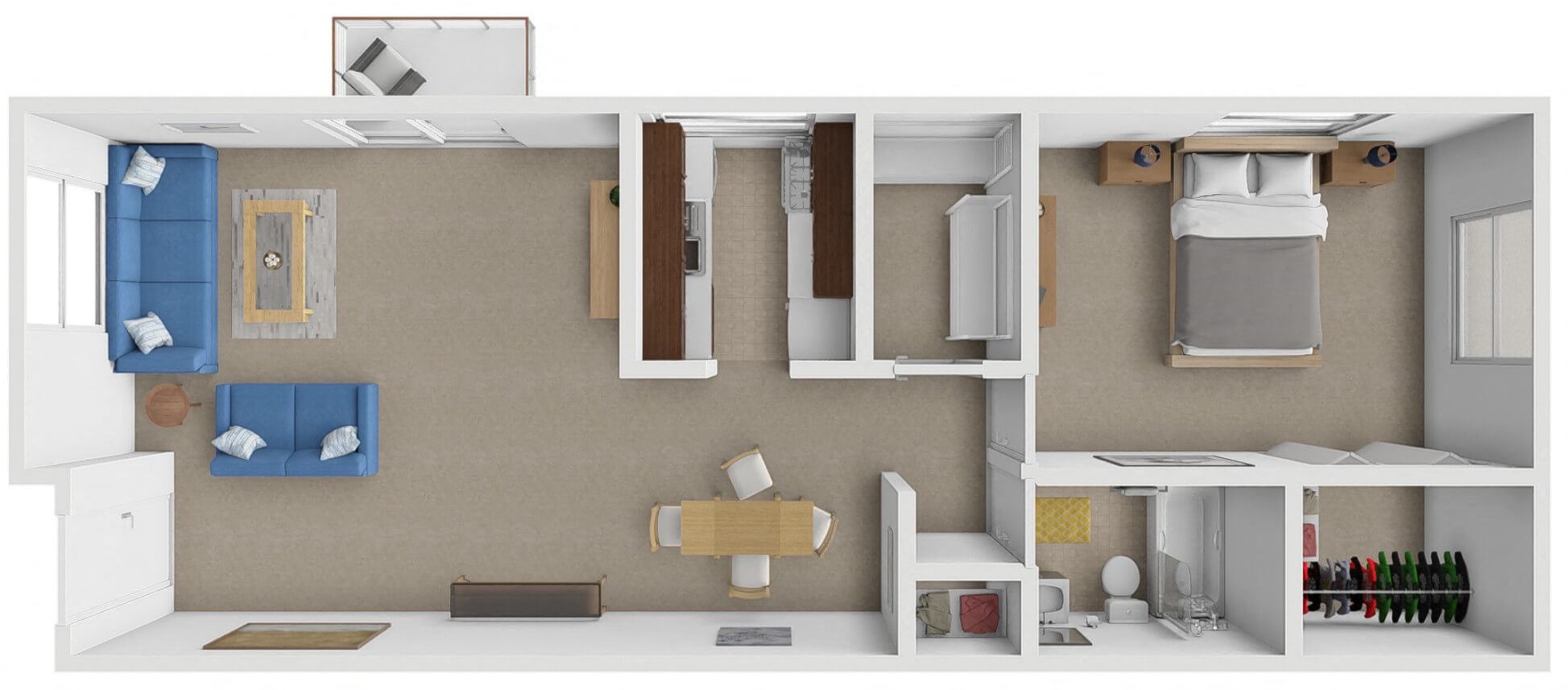 The Buckeye floor plan