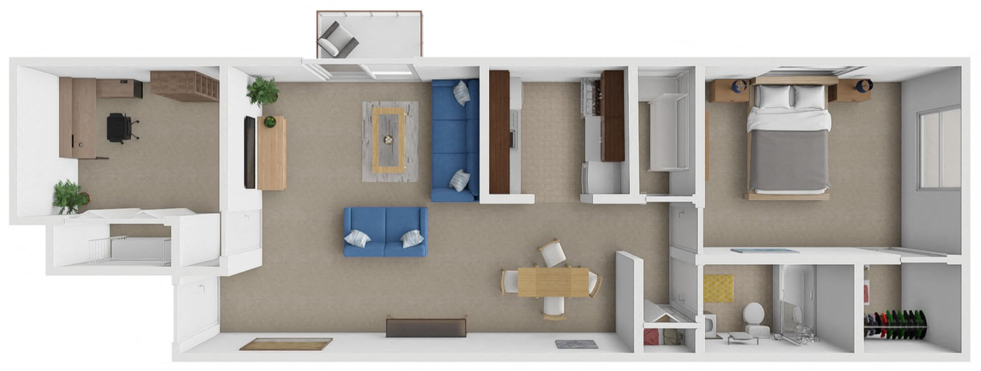 The Cardinal floor plan
