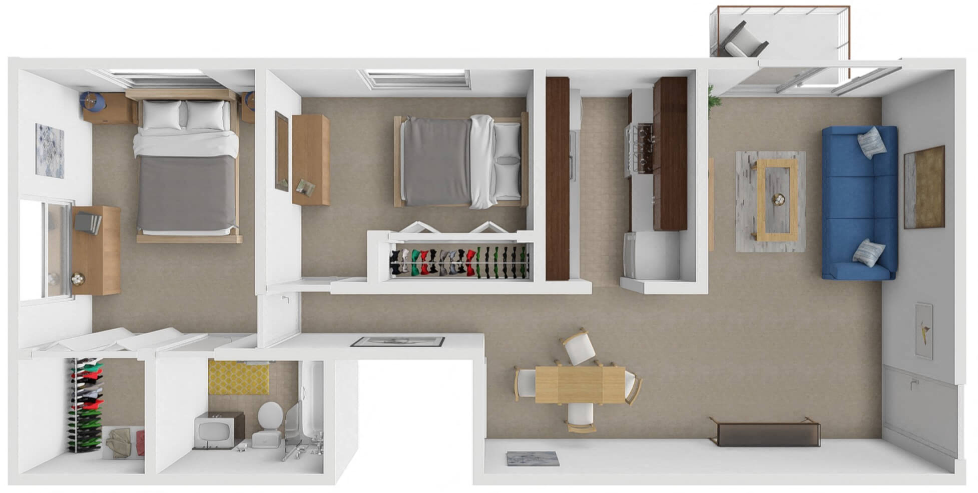 The Carnation floor plan
