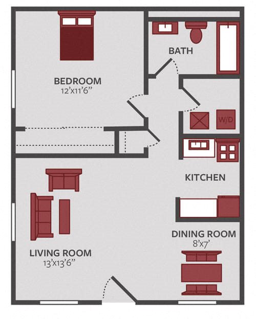 1 2 Bedroom Apartment Floor Plans For Rent Eagle Ridge Apartments