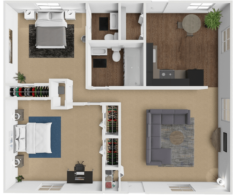 COTTAGE floor plan