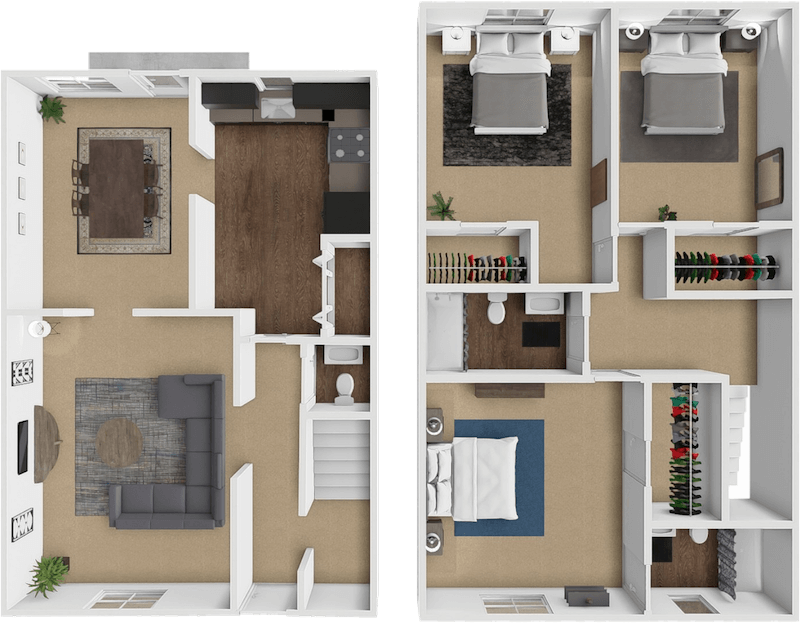 RIVER OAK floor plan
