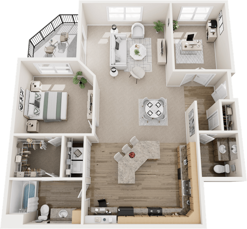 Kilimanjaro floor plan