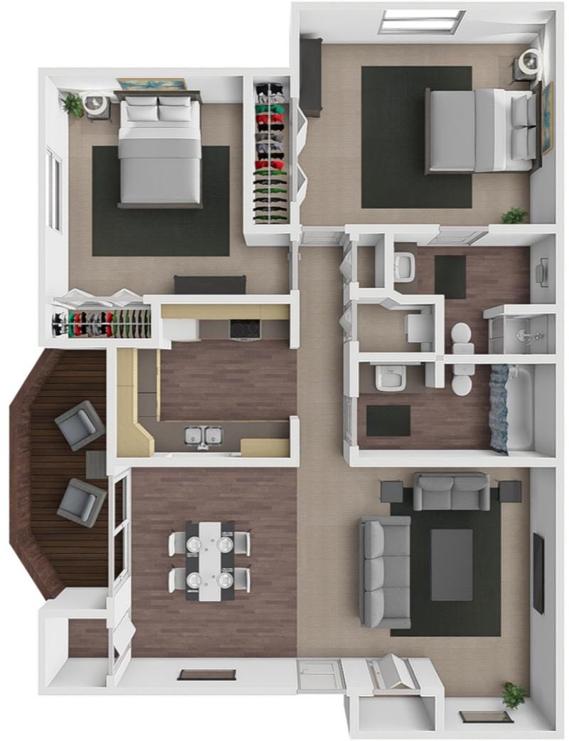 Bluebird floor plan