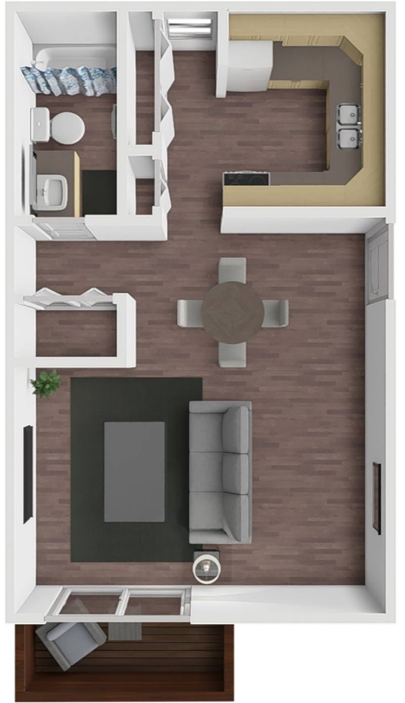 Chickadee floor plan