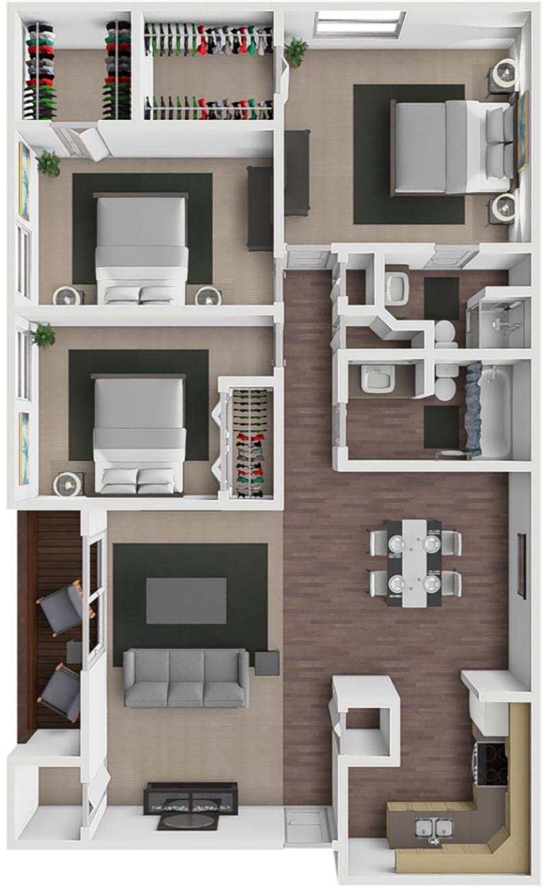 Falcon floor plan
