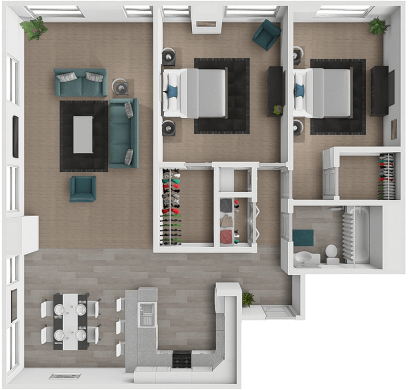 The Fitzgerald floor plan