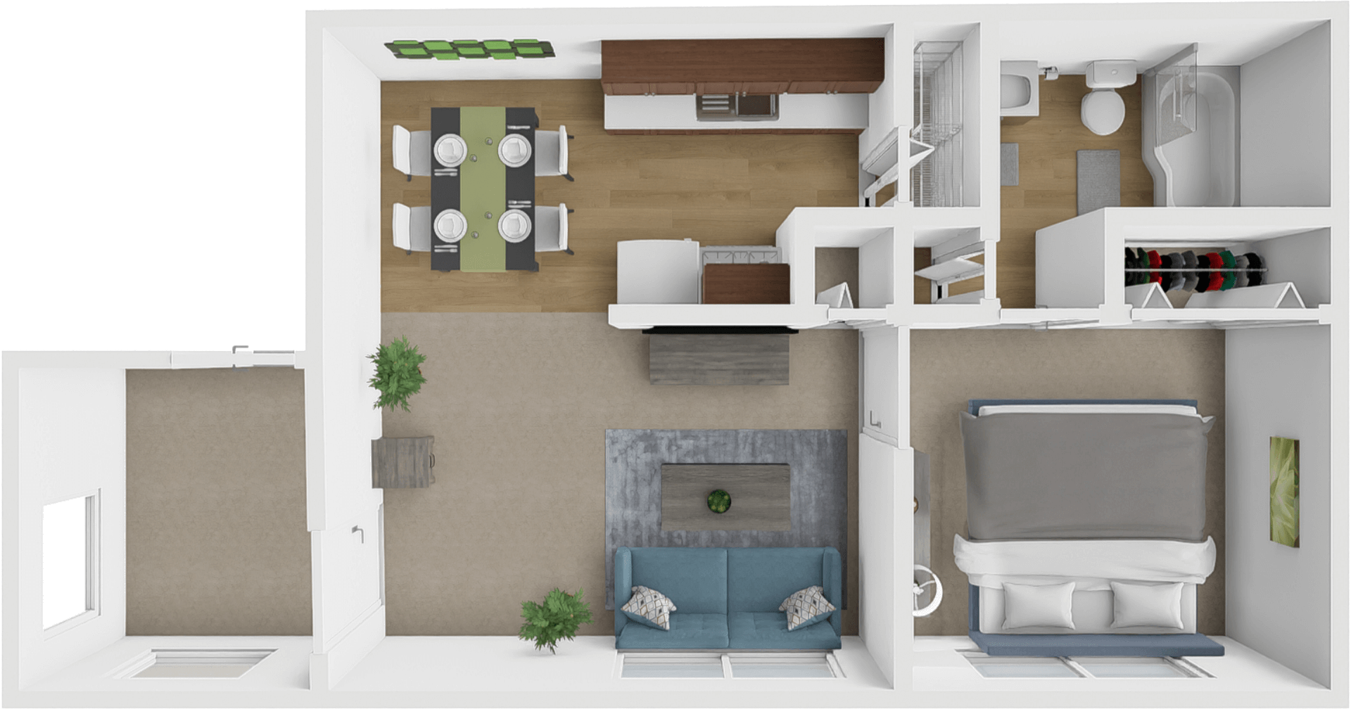 Bodiam floor plan
