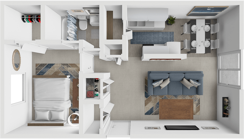 Latte floor plan