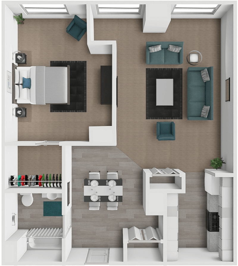 The Gable floor plan