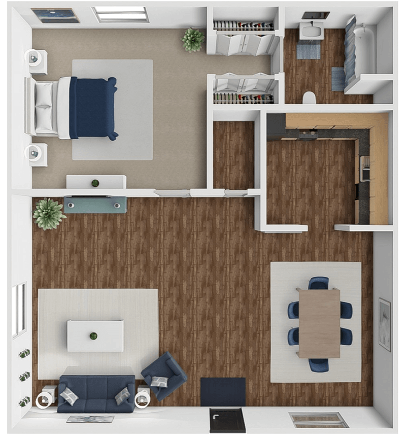 Maple floor plan