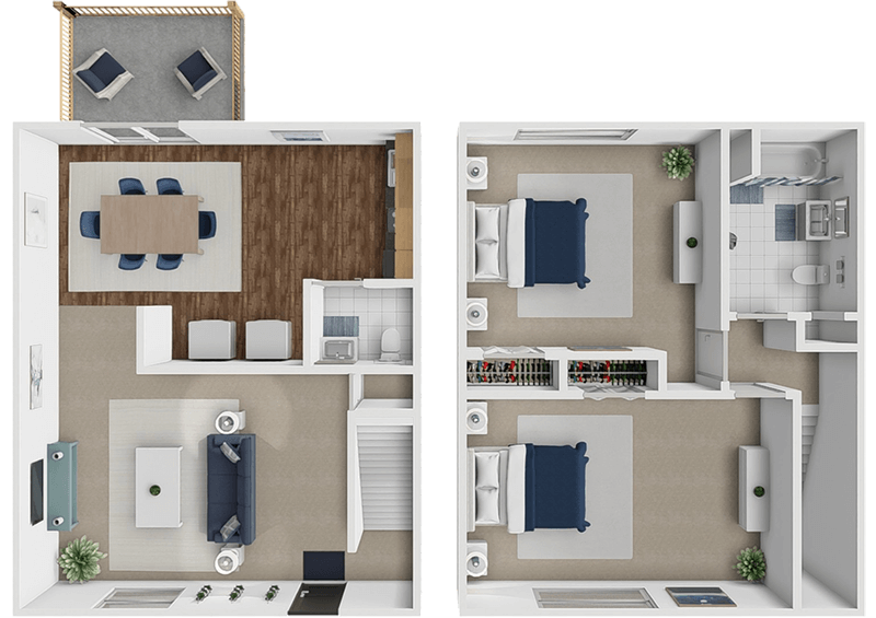Overlook floor plan