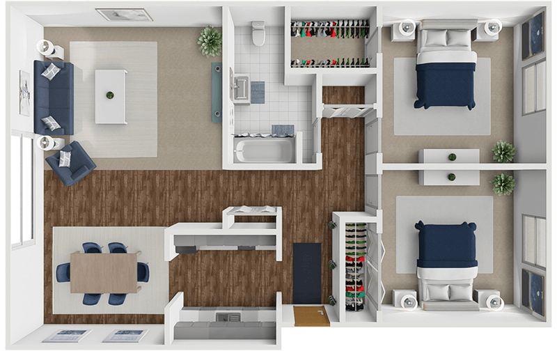 Ridge floor plan