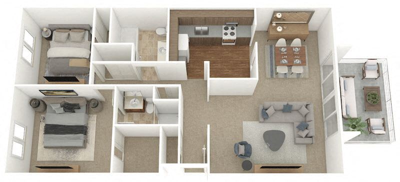 Red Pine floor plan
