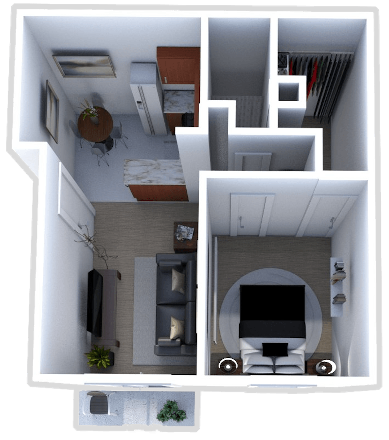 Cottage floor plan