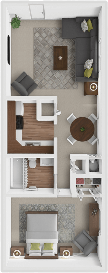 Caspian floor plan